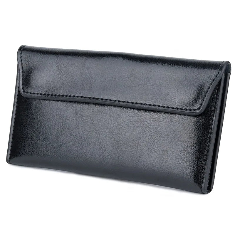 Leather Women's Purse Large Capacity Handbag