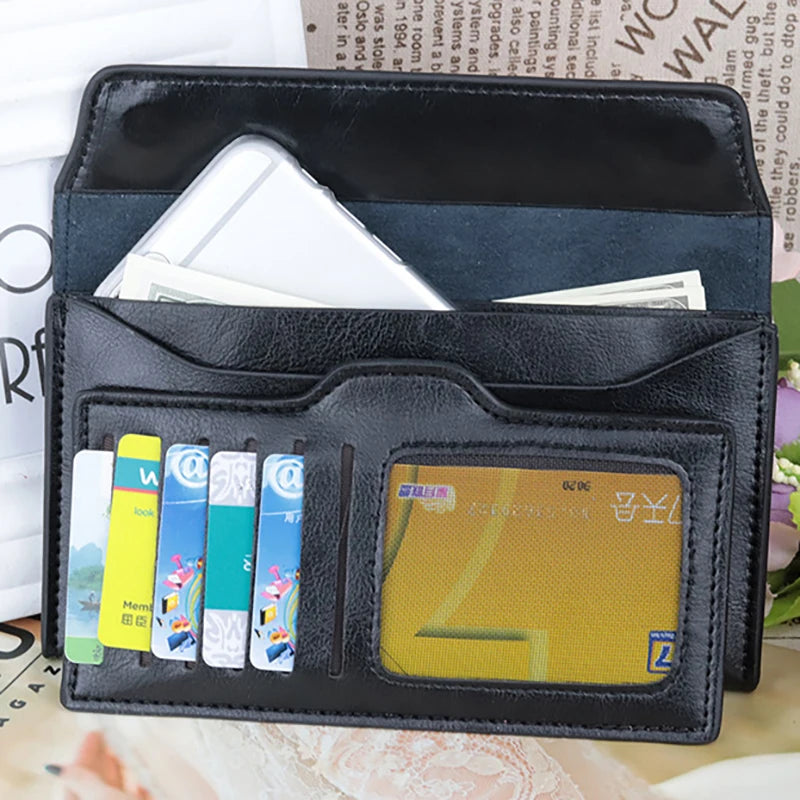 Leather Women's Purse Large Capacity Handbag