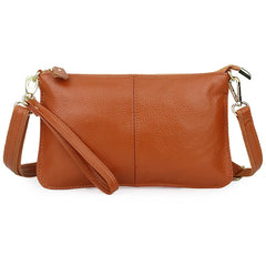 Soft Leather Wallet Head Cowhide Women's Straddle Bag