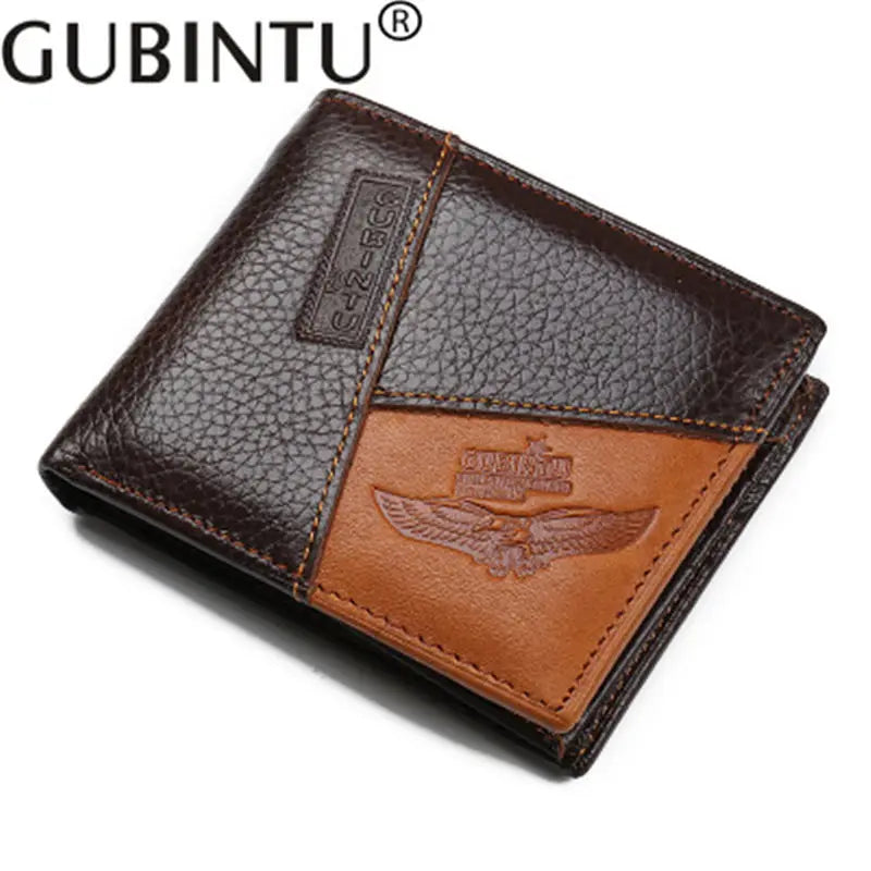 Stylish Zipper Leather Men's Wallet