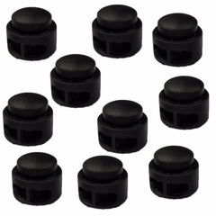 Plastic Cord Lock 2-hole Stopper Clips 20pcs/pack