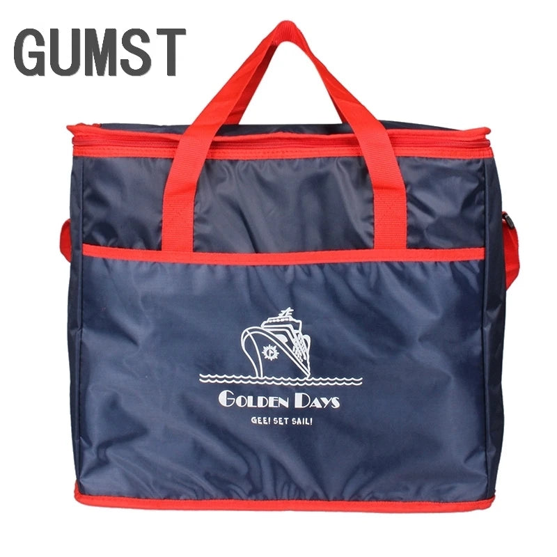 XL Thickening Cooler Bag Ice Pack Insulated Lunch Bag