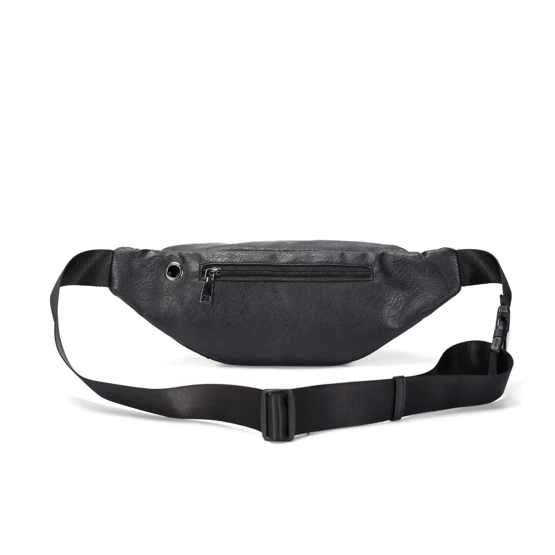 Pu Leather Waist Bag Men Money Phone Fanny Pack Vintage Waist Belt Bag