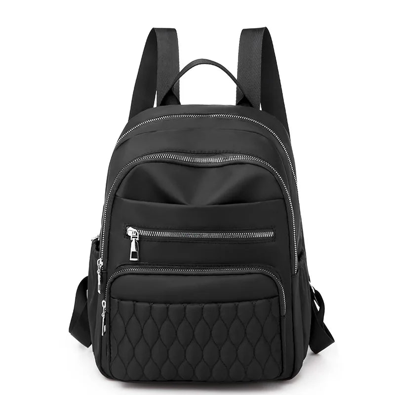 Pretty Style Girls Schoolbag Backpacks Soft Fabric Multi-pockets Backpack