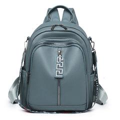 Vintage Leather Backpack Women Shoulder Bag Casual Travel Bagpack