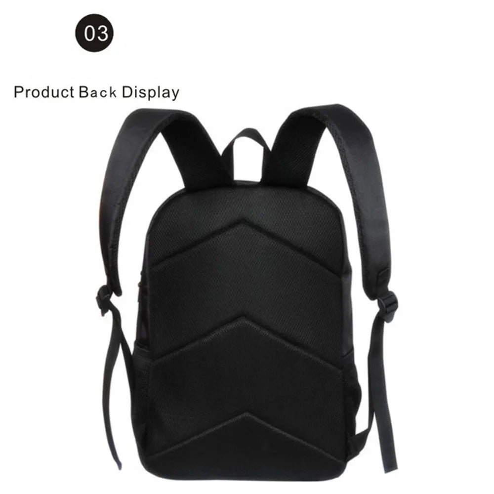Hollow Knight School Bag Boy Girl Backpack Cartoon Rucksack