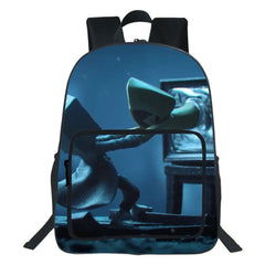 Little Nightmares Backpack Teen Double-layer School Bags High All-match School