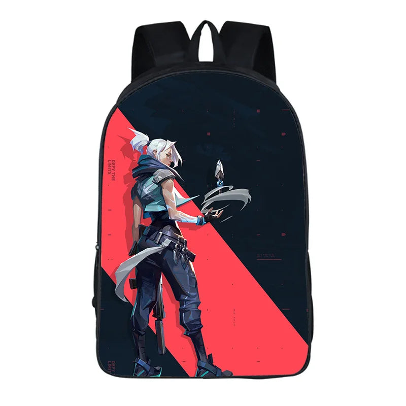 Valorant Phoenix Backpack Schoolbag for Kids