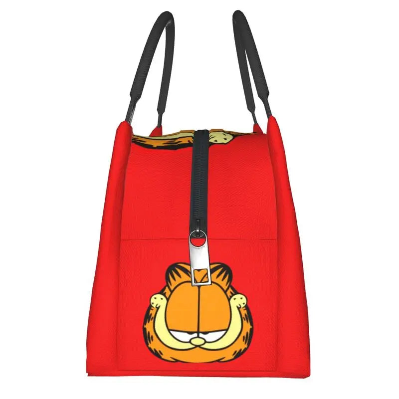 Garfields I Hate Mondays Insulated Lunch Bags for Women Cat Portable Cooler