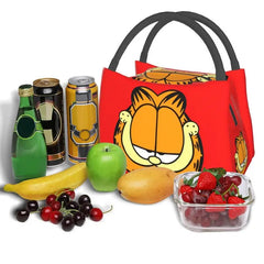 Garfields I Hate Mondays Insulated Lunch Bags for Women Cat Portable Cooler