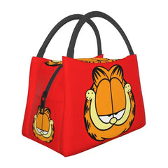 Garfields I Hate Mondays Insulated Lunch Bags for Women Cat Portable Cooler
