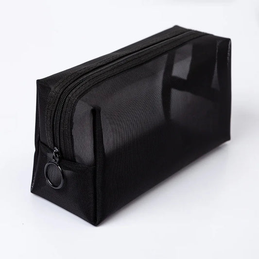 Gauze Cosmetic Bag Small Storage Travel Wash Three-Piece Set