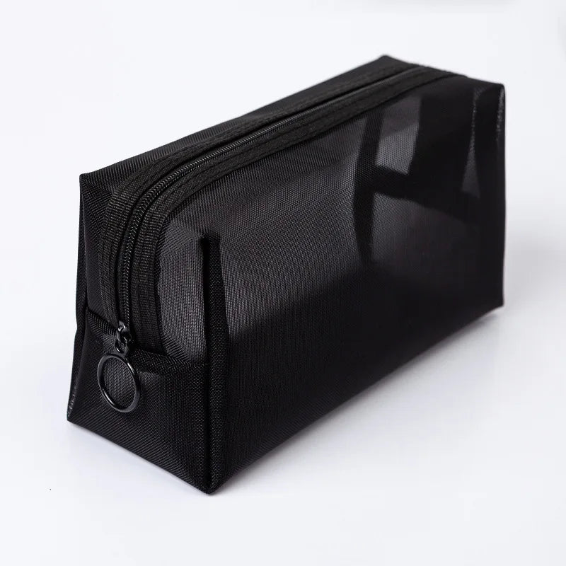 Gauze Cosmetic Bag Travel Three-Piece Set