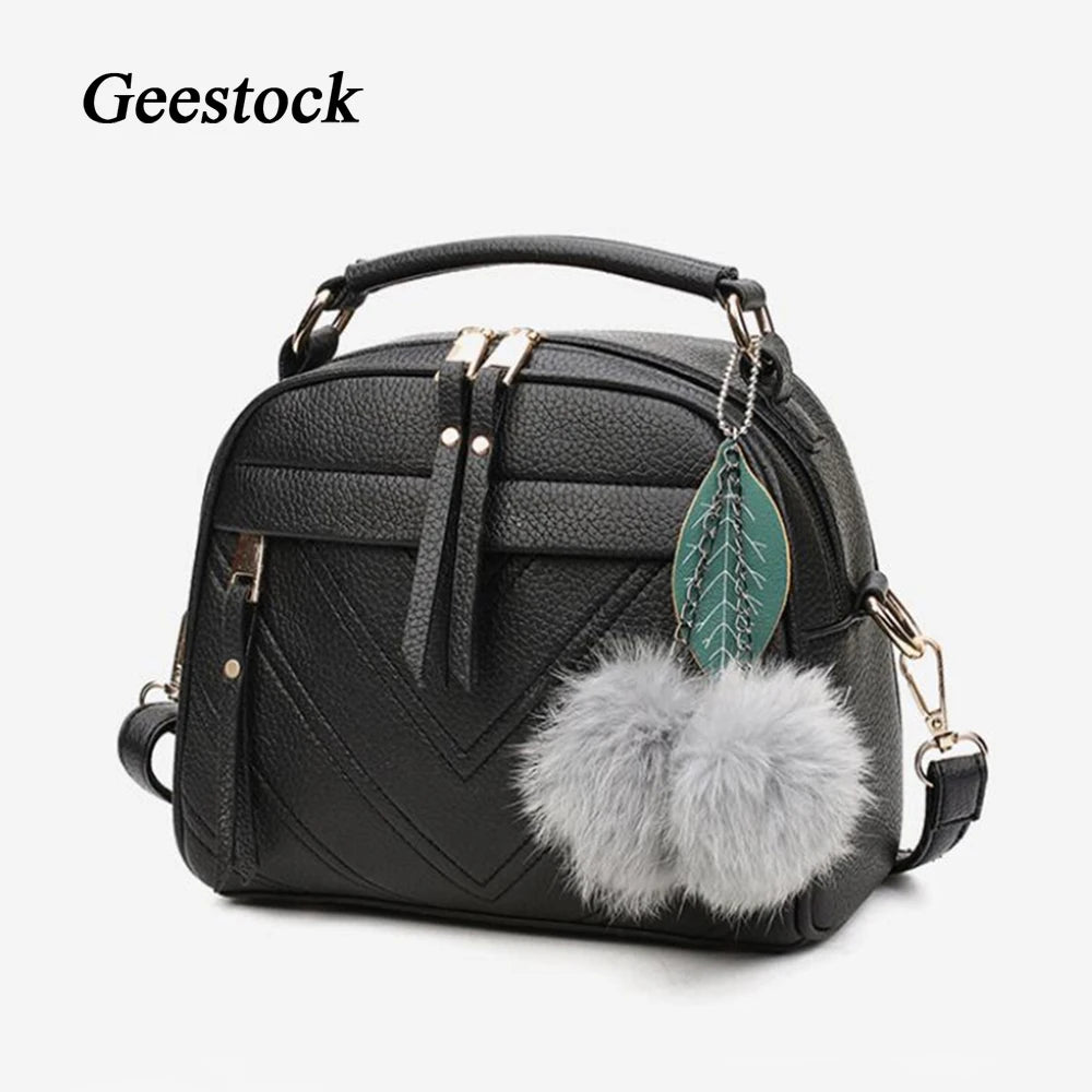Geestock Women Handbags PU Leather Shoulder Bags Ladies Crossbody Bag Totes