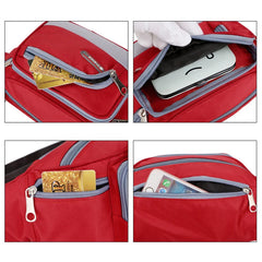 Geestock Waist Pack Oxford Cloth Waist Bag Waterproof Casual Wallet