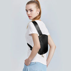Geestock Belt Bags Women Waist Pack Bag Dual Zipper Waterproof