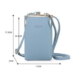 Geestock Crossbody Bags Women Mini PU Leather Shoulder Messenger Bag For Girls