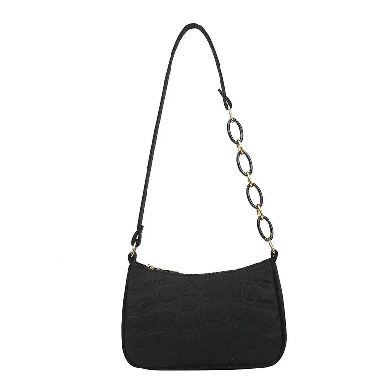 Geestock Felt Shoulder Bags For Women Advanced Texture Armpit Handbags Purses
