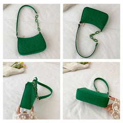 Geestock Felt Shoulder Bags For Women Advanced Texture Armpit Handbags Purses