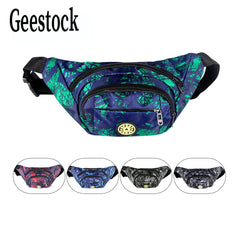 Geestock Waist Packs Men Women Banana Hip Bum Bag Running Fanny Pack