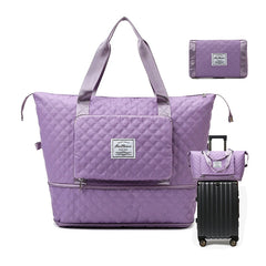 Geestock Foldable Travel Bag Wet-Dry Separation Waterproof Handbag