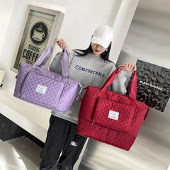 Geestock Foldable Travel Bag Wet-Dry Separation Waterproof Handbag