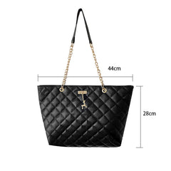Geestock Women Leather Shoulder Bag Large Capacity Totes Purse Pocket