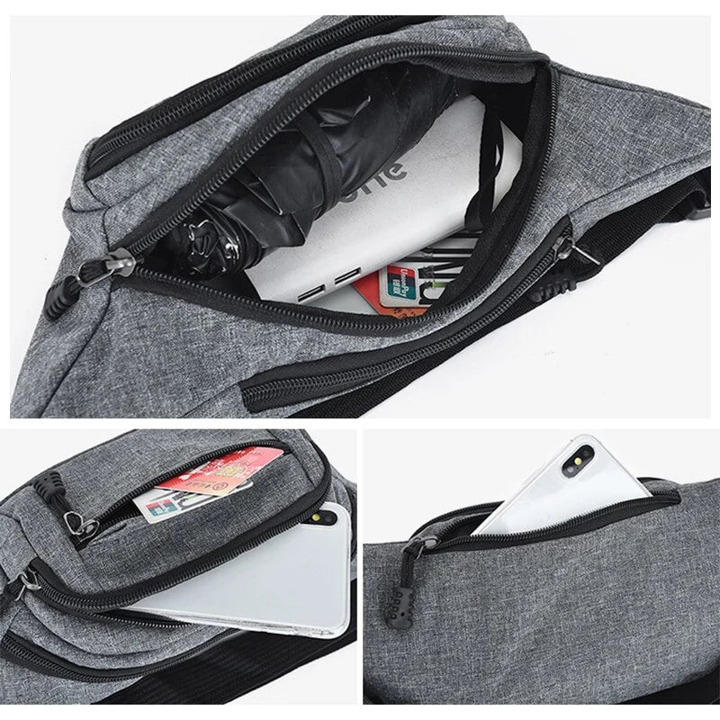 Geestock Waist Bag Casual Wallet Purse Phone Belt Bag Pouch