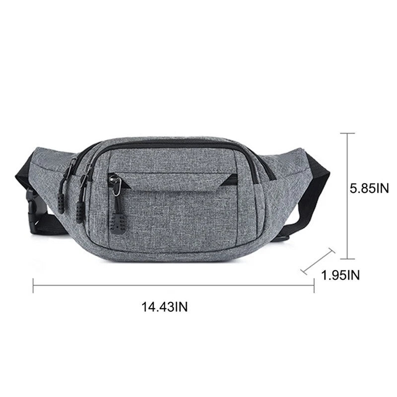 Geestock Waist Bag Casual Wallet Purse Phone Belt Bag Pouch