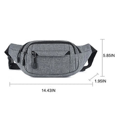 Geestock Waist Bag Casual Wallet Purse Phone Belt Bag Pouch