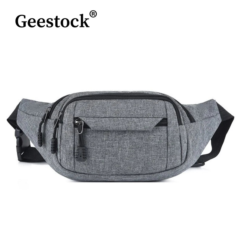 Geestock Waist Bag Casual Wallet Purse Phone Belt Bag Pouch