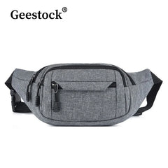 Geestock Waist Bag Casual Wallet Purse Phone Belt Bag Pouch