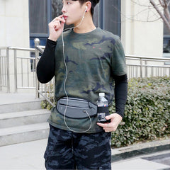Geestock Waist Bag Pack Canvas Travel Fanny Phone Bags