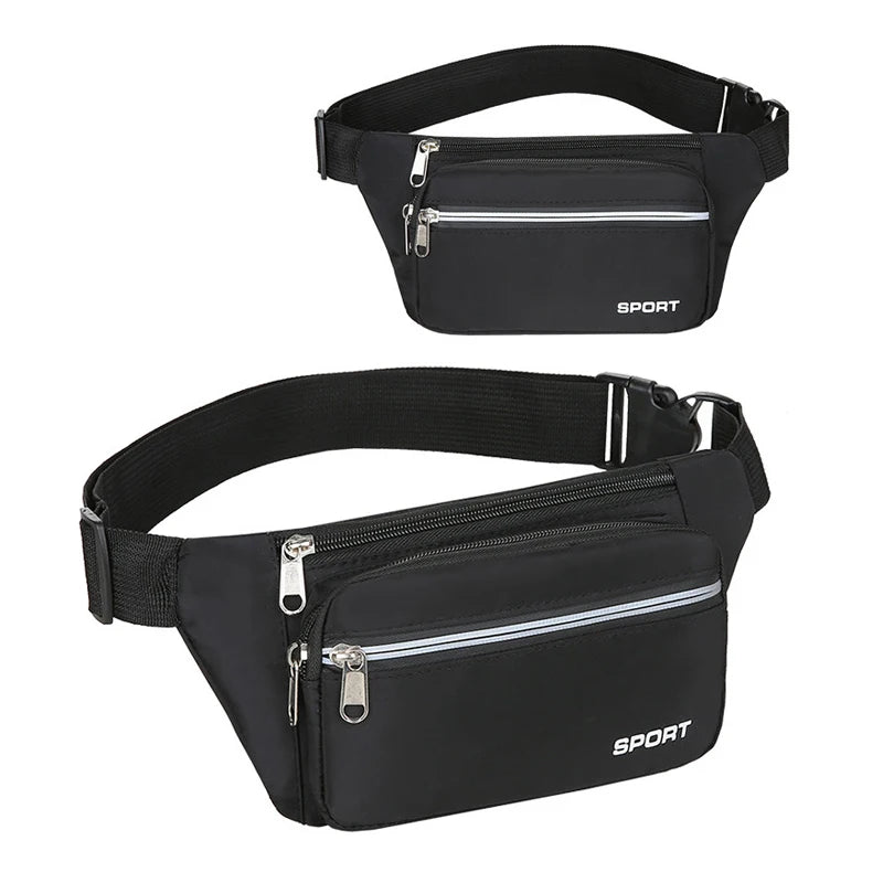 Geestock Shoulder Chest Bag Nylon Waist Pack Purse Casual Belt Bags
