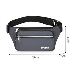 Geestock Shoulder Chest Bag Nylon Waist Pack Purse Casual Belt Bags