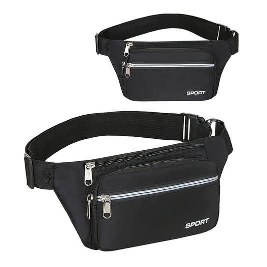 Geestock Shoulder Chest Bag Nylon Waist Pack Purse Casual Belt Bags