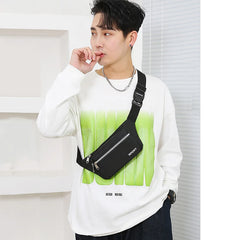 Geestock Shoulder Chest Bag Nylon Waist Pack Purse Casual Belt Bags