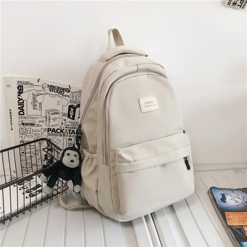 Geestock Women's Backpack Travel Bag High Schoolbag for Teenage Girl