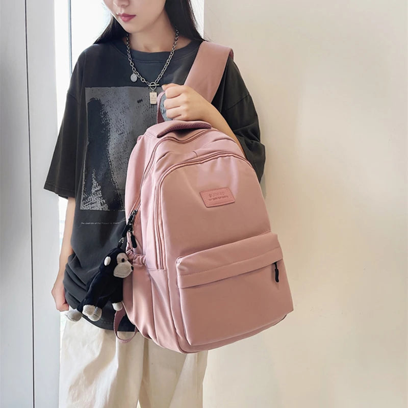 Geestock Women's Backpack Travel Bag High Schoolbag for Teenage Girl