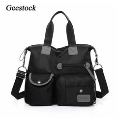 Geestock Nylon Women Handbag Travel Top-Handle Bags Large Capacity