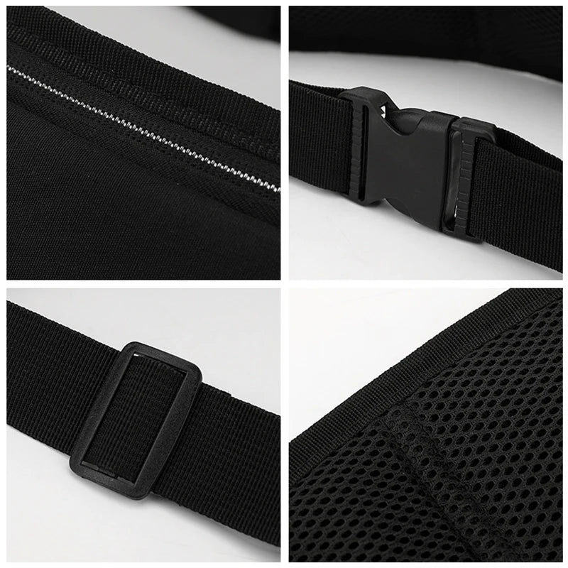 Geestock Running Waist Bag Pack Sports Belt Phone Case Men W