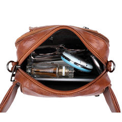 Geestock Small Square Bag Women Shoulder Bags Vintage Crossbody Messenger