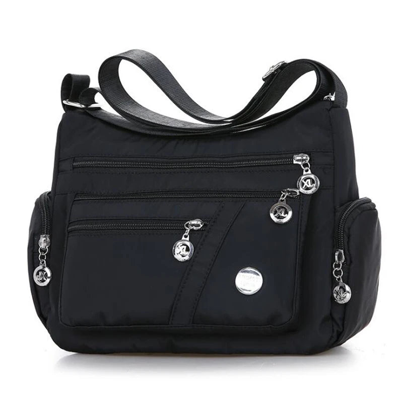 Geestock Sturdy Women Shoulder Bag Casual Crossbody Bag Oxford Waterproof Mummy