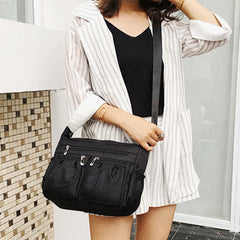 Geestock Sturdy Women Shoulder Bag Casual Crossbody Bag Oxford Waterproof Mummy