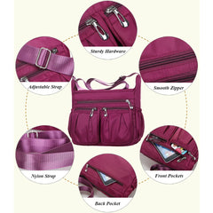 Geestock Sturdy Women Shoulder Bag Casual Crossbody Bag Oxford Waterproof Mummy