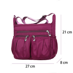 Geestock Sturdy Women Shoulder Bag Casual Crossbody Bag Oxford Waterproof Mummy