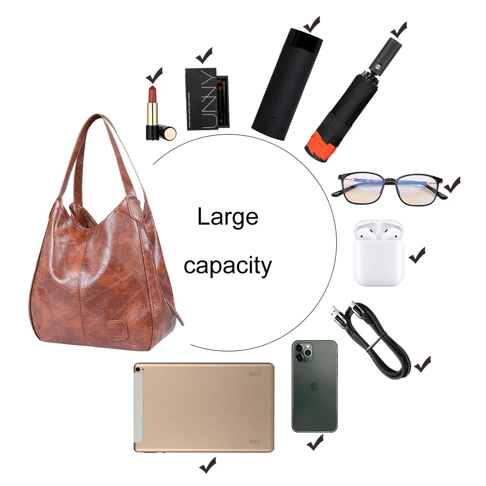 Geestock Vintage Top-Handle Bags Designers for Women Shoulder Bags