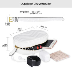 Geestock Waist Pack Women Belt Bag Fanny Pack Crossbody Bags