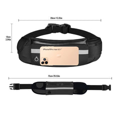 Geestock Waist Pack Running Bag Sport Gym Holographic Waist Bag Men Women Phone
