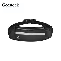 Geestock Waist Pack Running Bag Sport Gym Holographic Waist Bag Men Women Phone